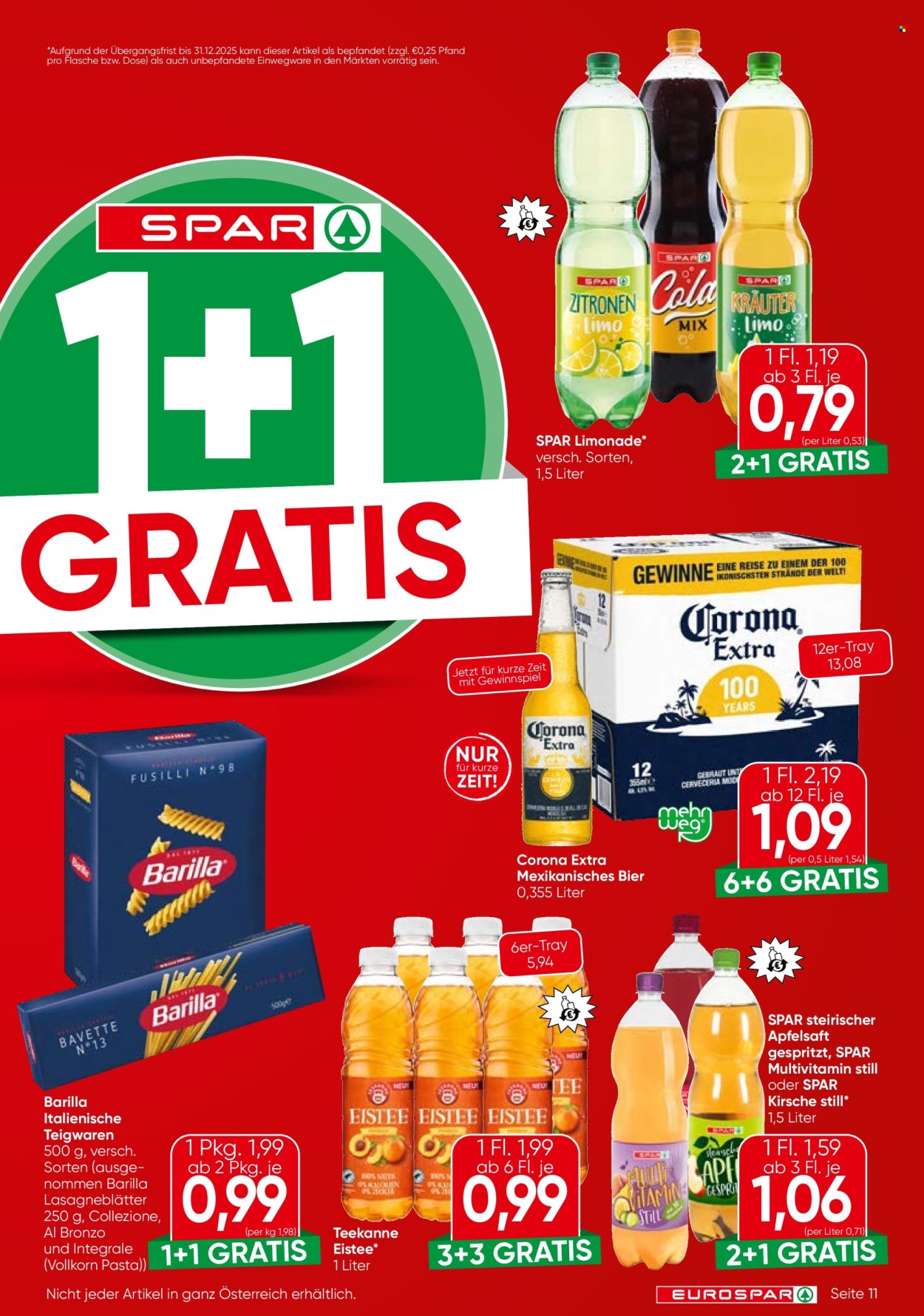 Angebote EUROSPAR - 8.5.2025 - 21.5.2025.