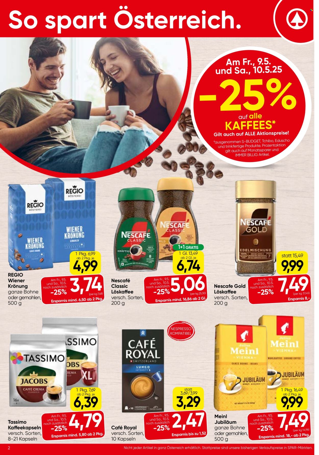 Angebote SPAR - 8.5.2025 - 21.5.2025.