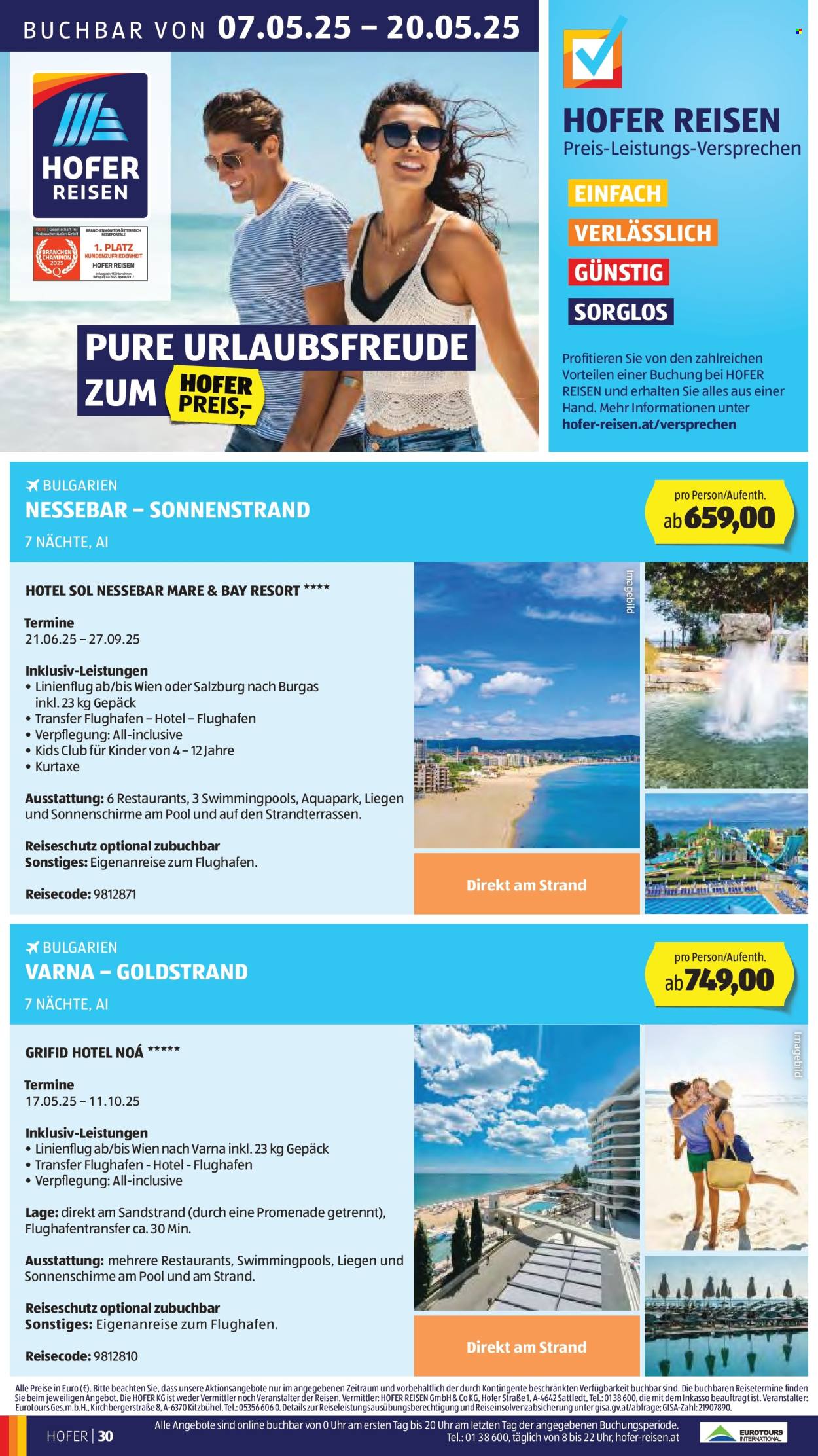 Angebote Hofer - 8.5.2025 - 15.5.2025.