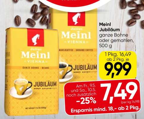 Meinl Jubiläum