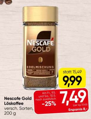 Nescafé Gold Löskaffee
