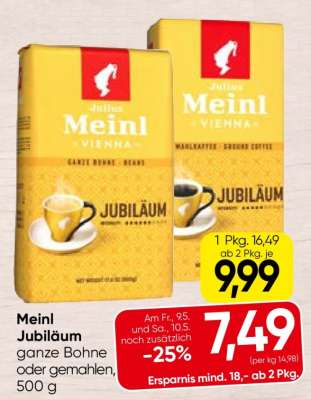 Meinl Jubiläum
