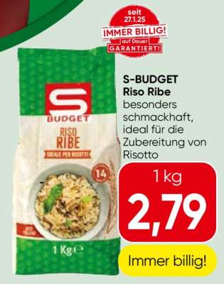 S-BUDGET Riso Ribe