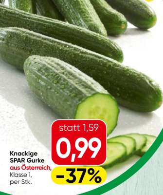 knackige SPAR Gurke