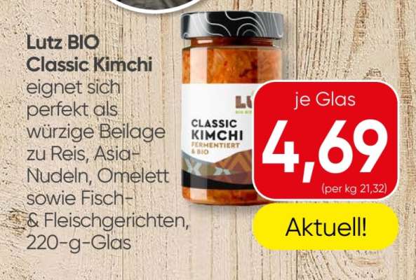 Lutz BIO Classic Kimchi