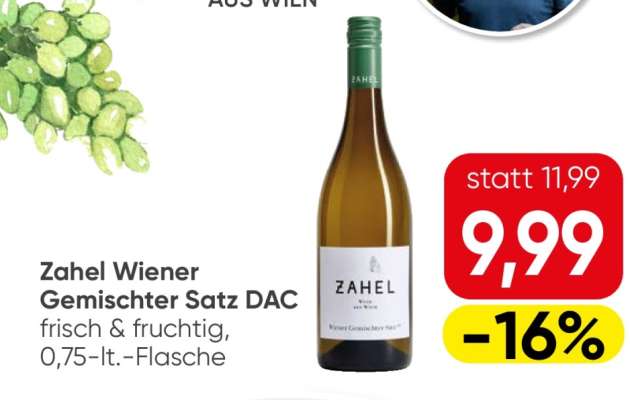 Zahel Wiener Gemischter Satz DAC