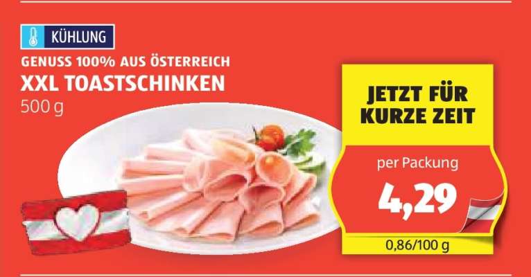 XXL TOASTSCHINKEN