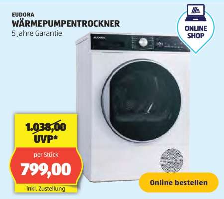 EUDORA WÄRMEPUMPENTROCKNER