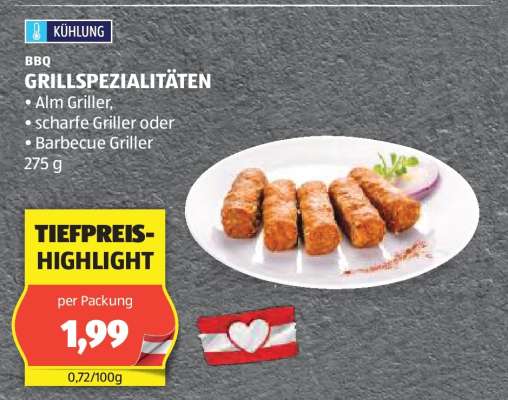 GRILLSPEZIALITÄTEN