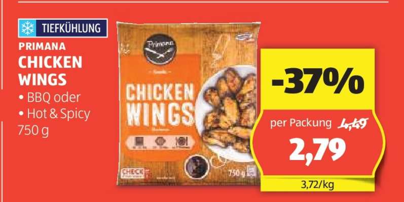 PRIMANA CHICKEN WINGS