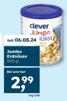 Jumbo Erdnüsse
