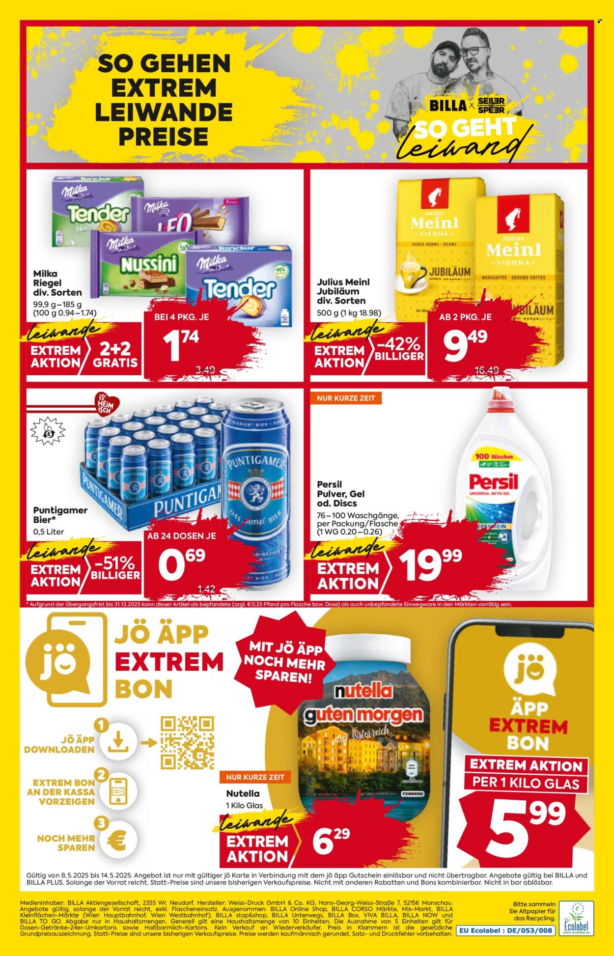 Angebote Billa - 8.5.2025 - 14.5.2025.