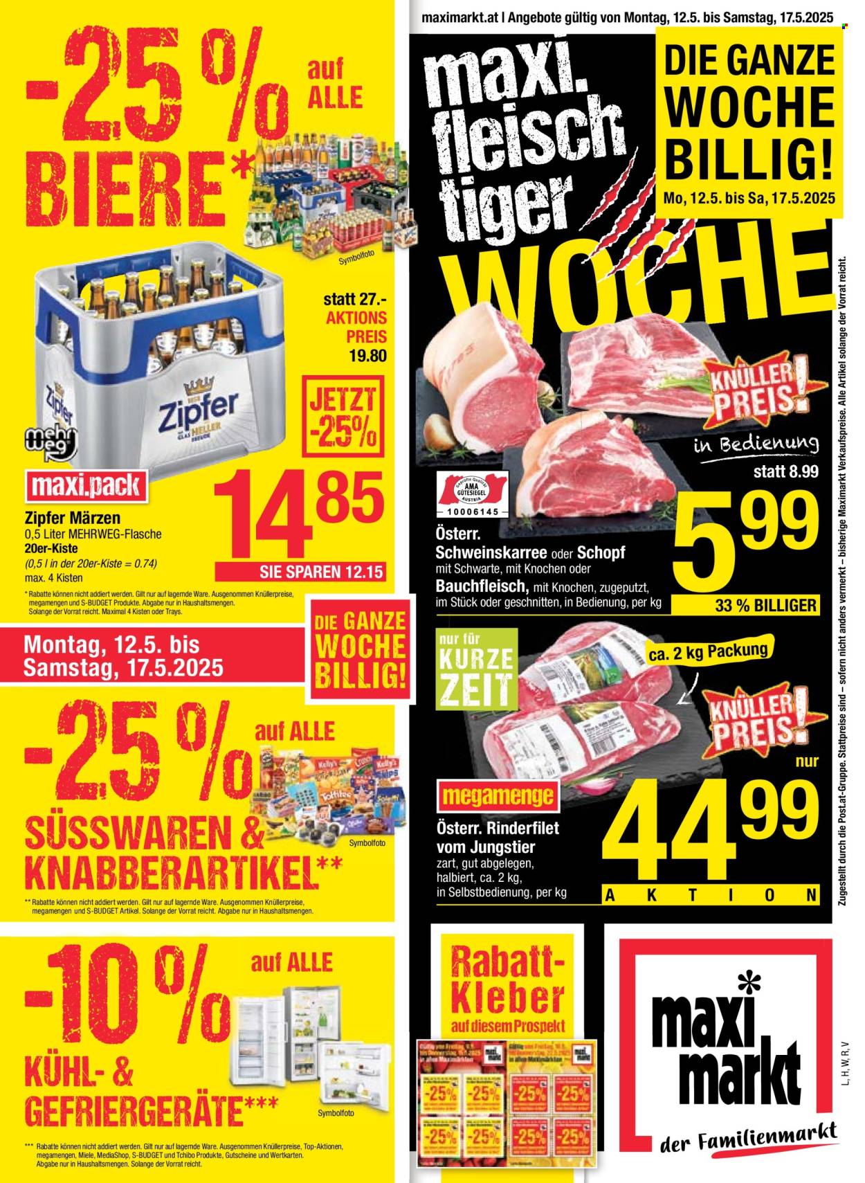 Angebote Maximarkt - 12.5.2025 - 17.5.2025.