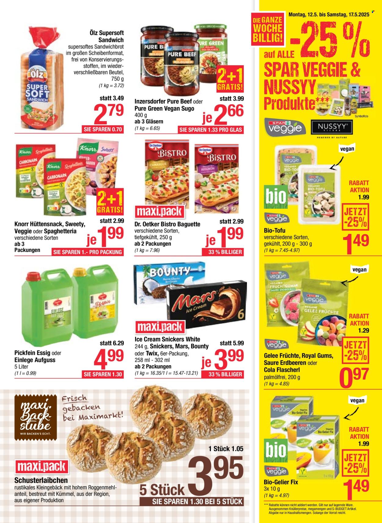 Angebote Maximarkt - 12.5.2025 - 17.5.2025.