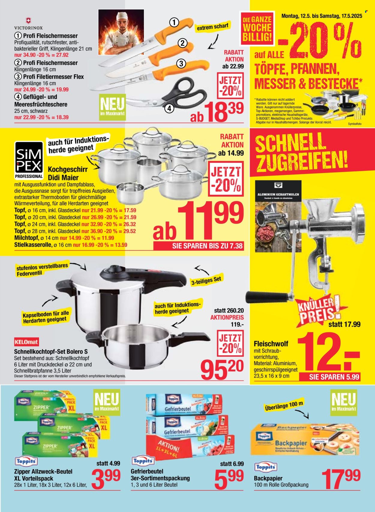 Angebote Maximarkt - 12.5.2025 - 17.5.2025.