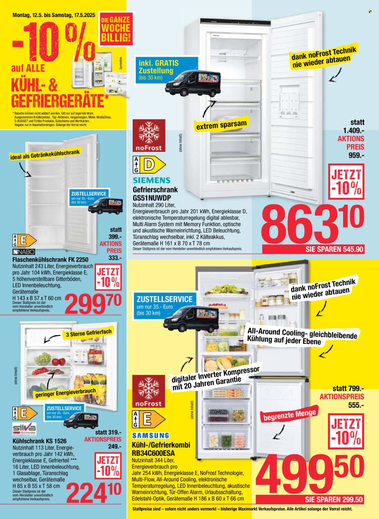 Angebote Maximarkt - 12.5.2025 - 17.5.2025.