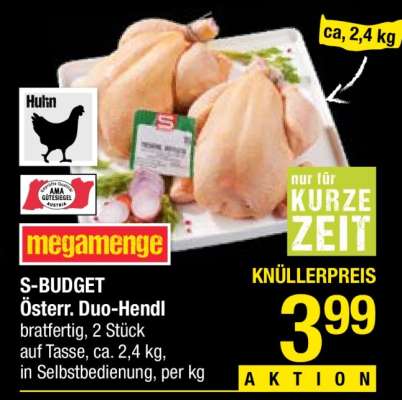 S-BUDGET Österr. Duo-Hendl