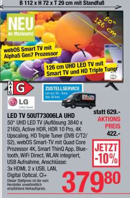 LED TV 50UT73006LA UHD