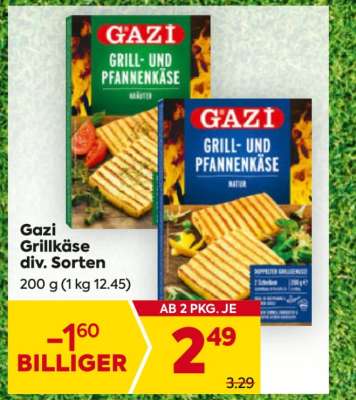 Gazi Grillkäse div. Sorten