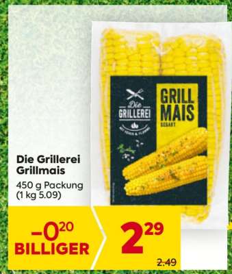 Die Grillerei Grillmais