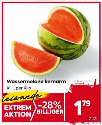 Wassermelone kernarm
