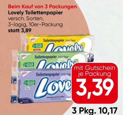 Lovely Toilettenpapier