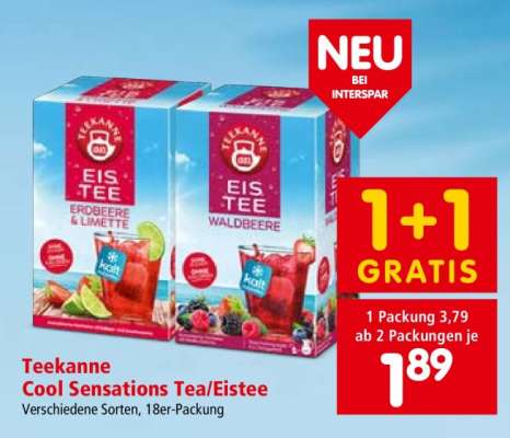 Teekanne Cool Sensations Tea/Eistee