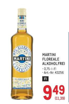 MARTINI FLOREALE ALKOHOLFREI