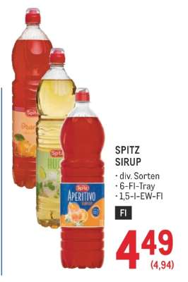 Spitz Sirup