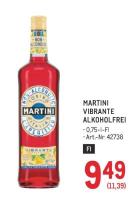 MARTINI VIBRANTE ALKOHOLFREI