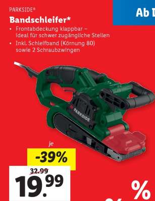 PARKSIDE® Bandschleifer