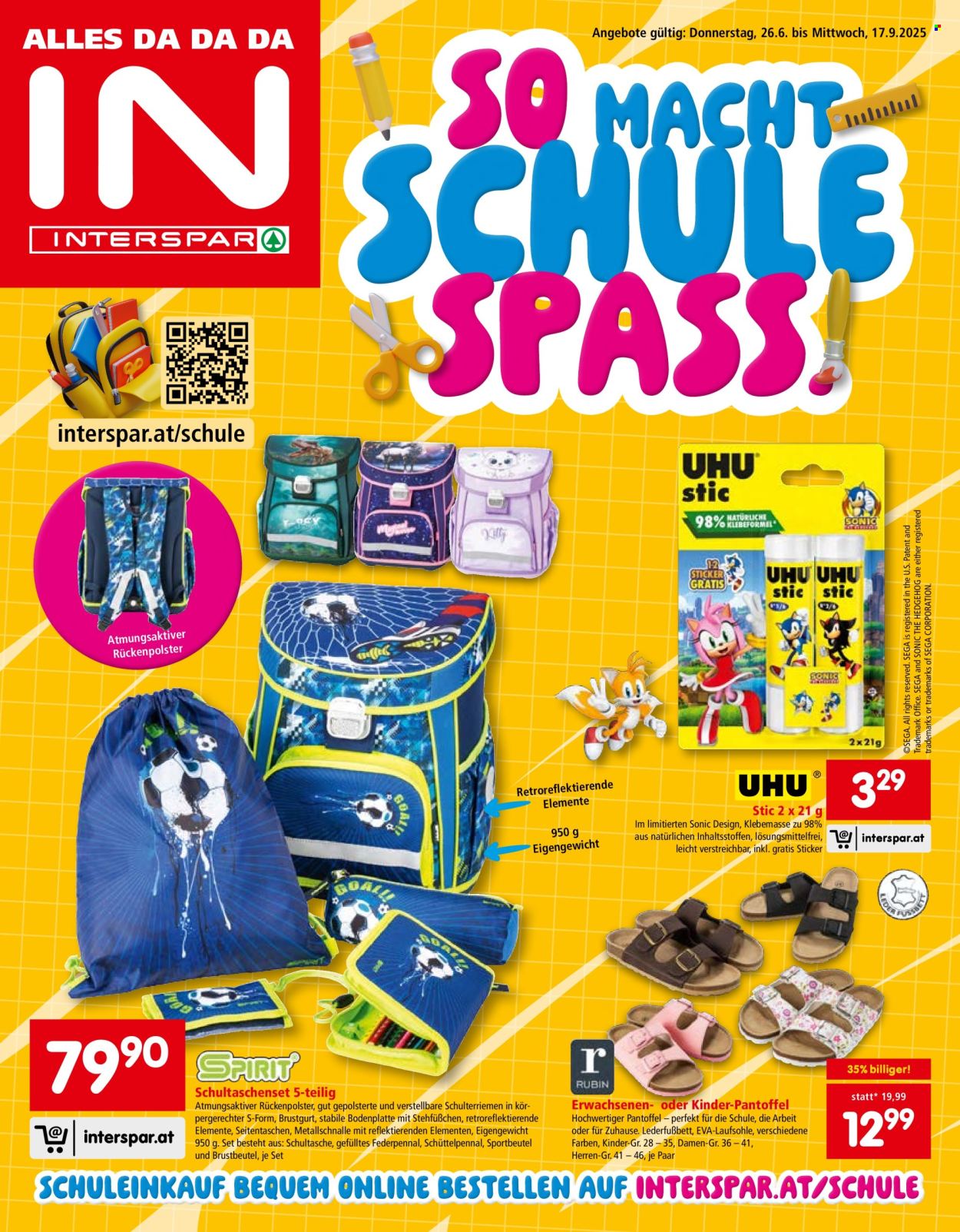 Angebote INTERSPAR - 26.6.2025 - 17.9.2025. Seite 1