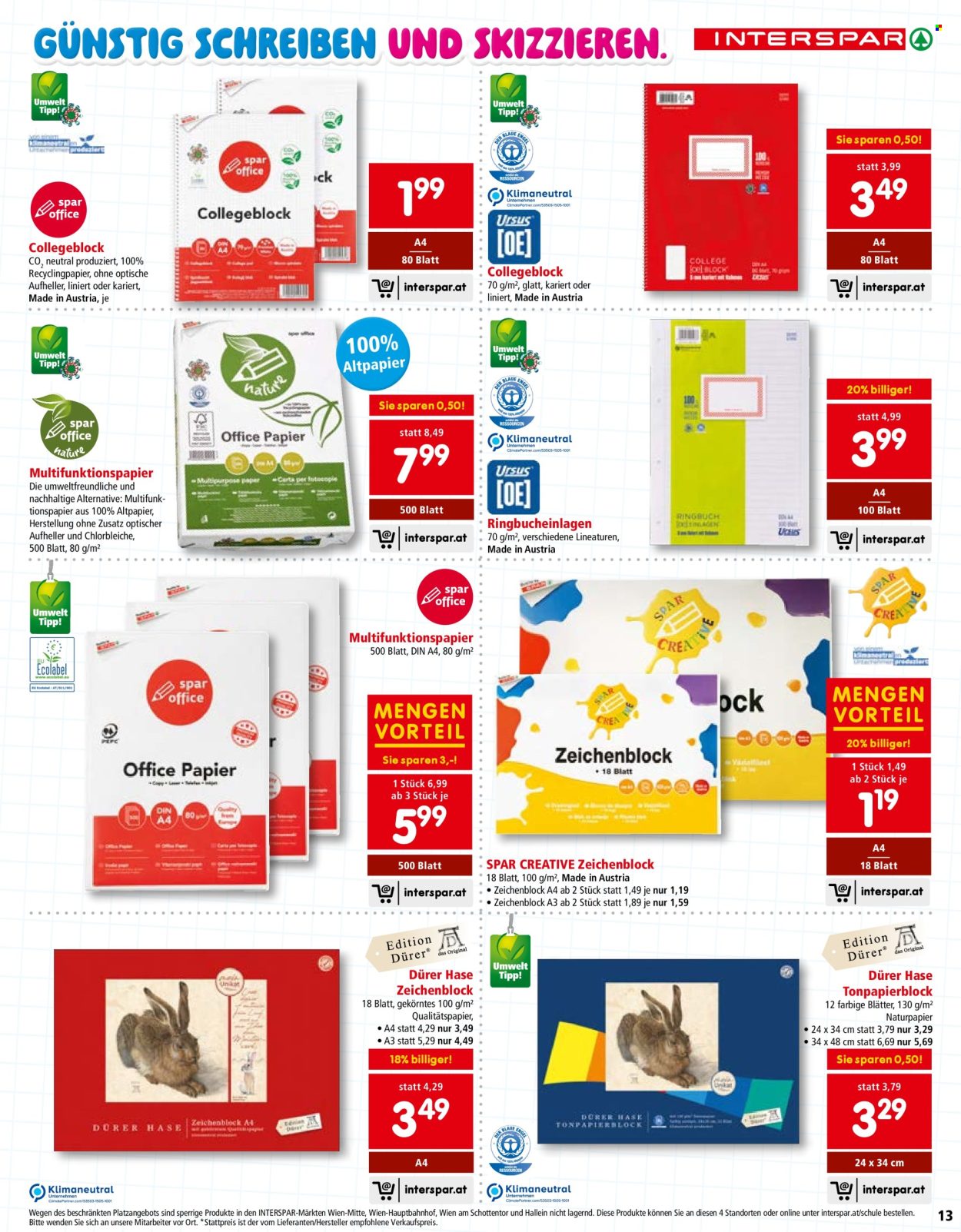 Angebote INTERSPAR - 26.6.2025 - 17.9.2025. Seite 13