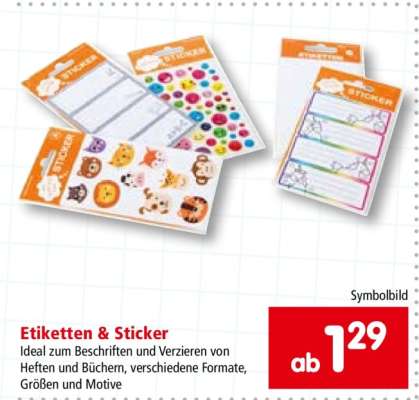 Etiketten & Sticker