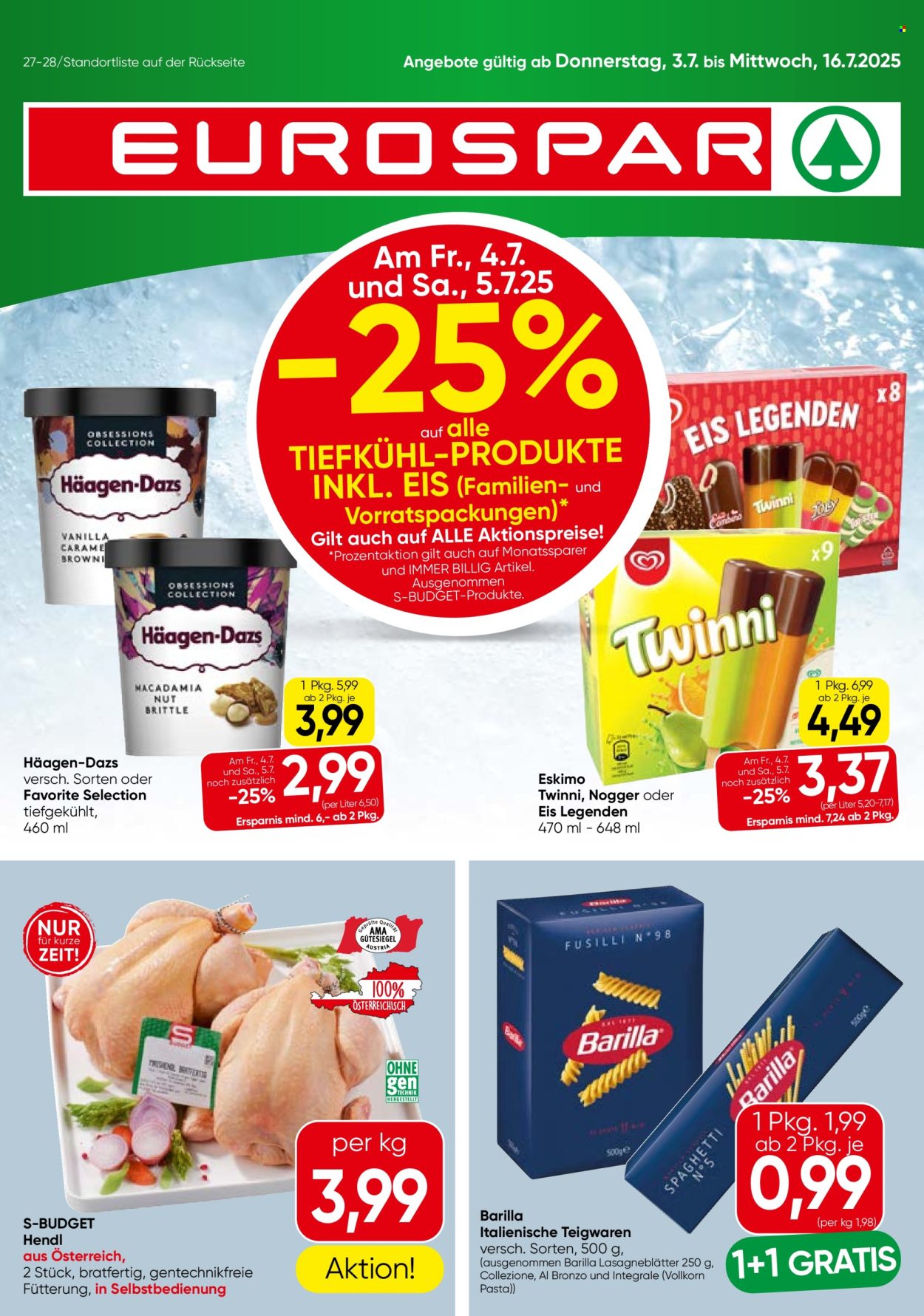 Angebote EUROSPAR. Seite 1