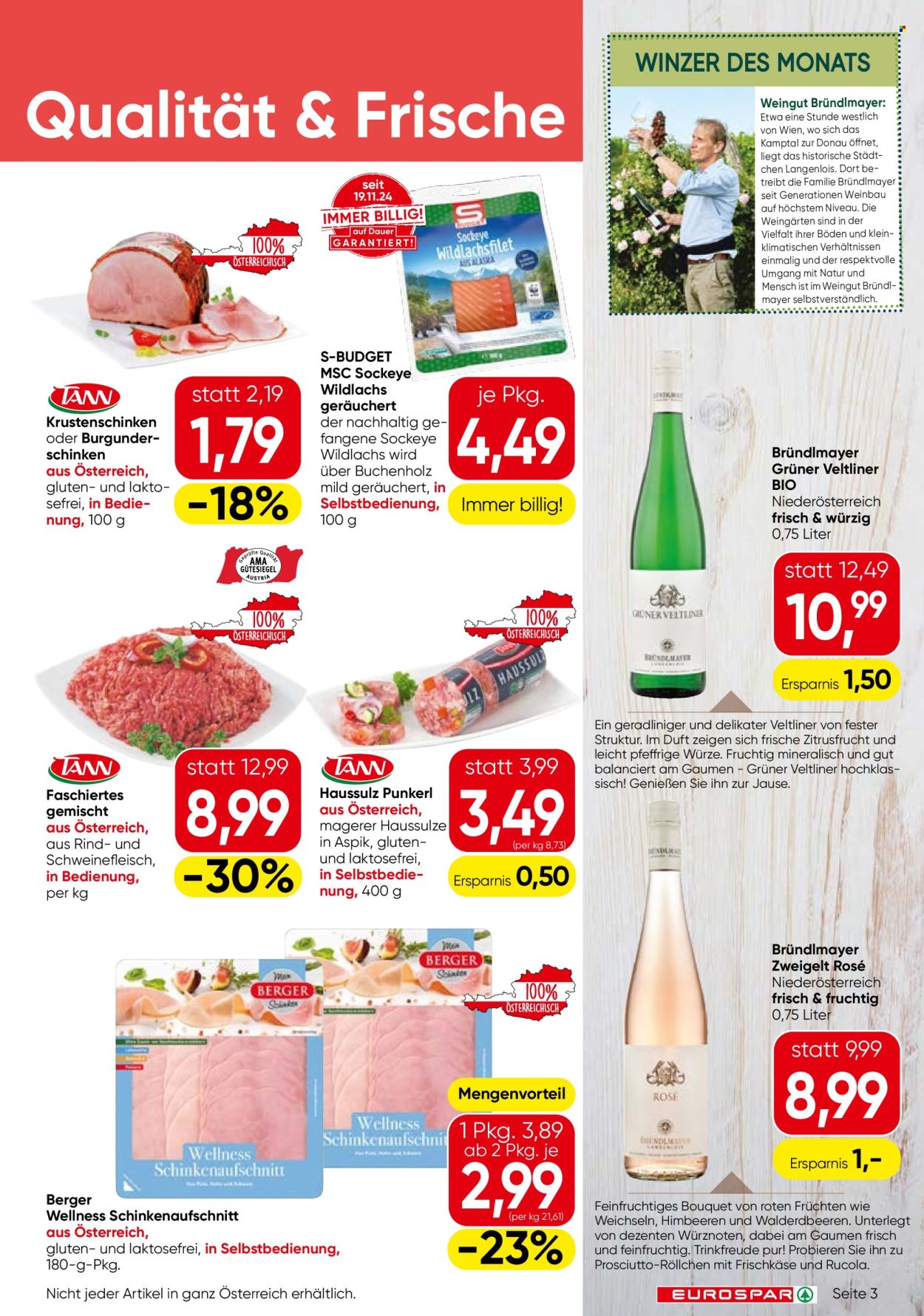 Angebote EUROSPAR. Seite 3