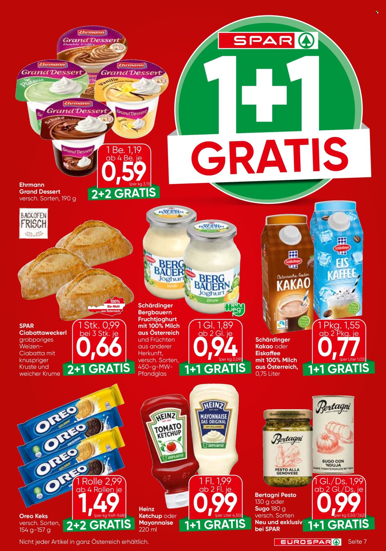 Angebote EUROSPAR. Seite 7