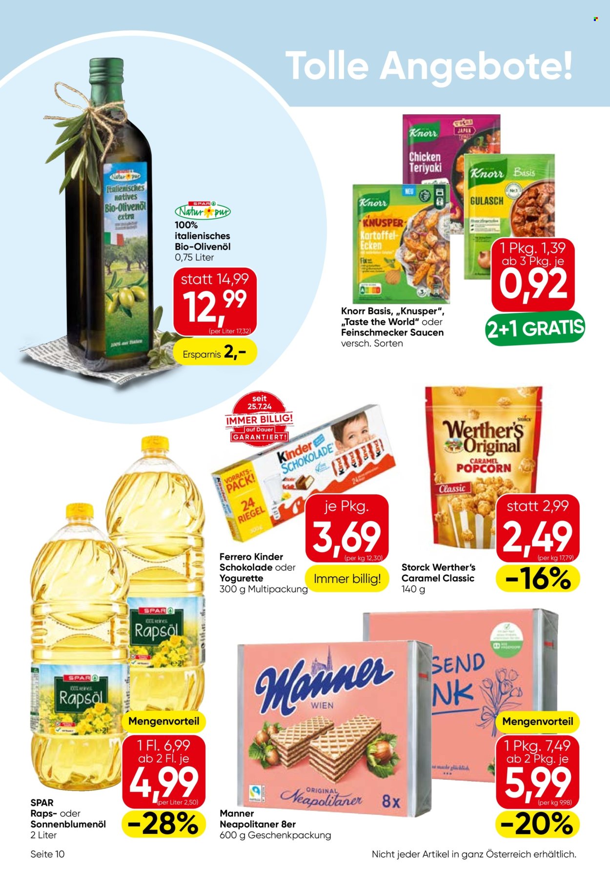 Angebote EUROSPAR. Seite 10