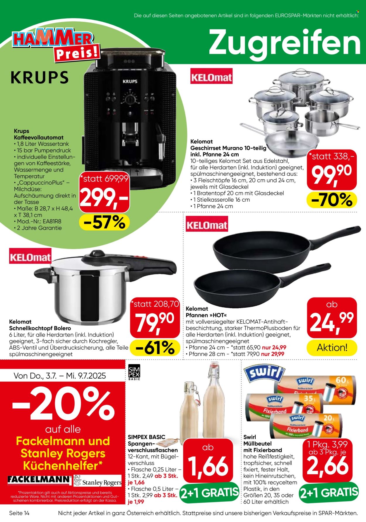 Angebote EUROSPAR. Seite 14