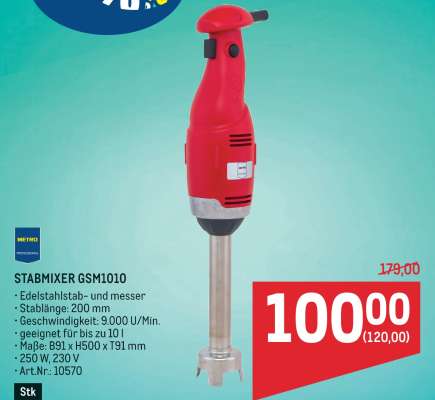 Stabmixer GSM1010