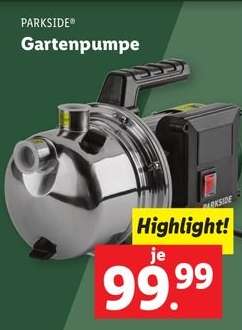 PARKSIDE® Gartenpumpe