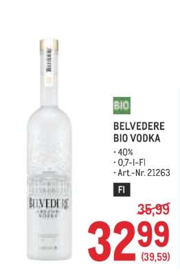 Belvedere BIO Vodka