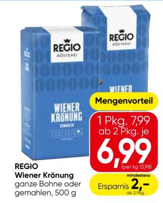 REGIO Wiener Krönung