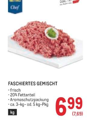 FASCHIERTES GEMISCHT