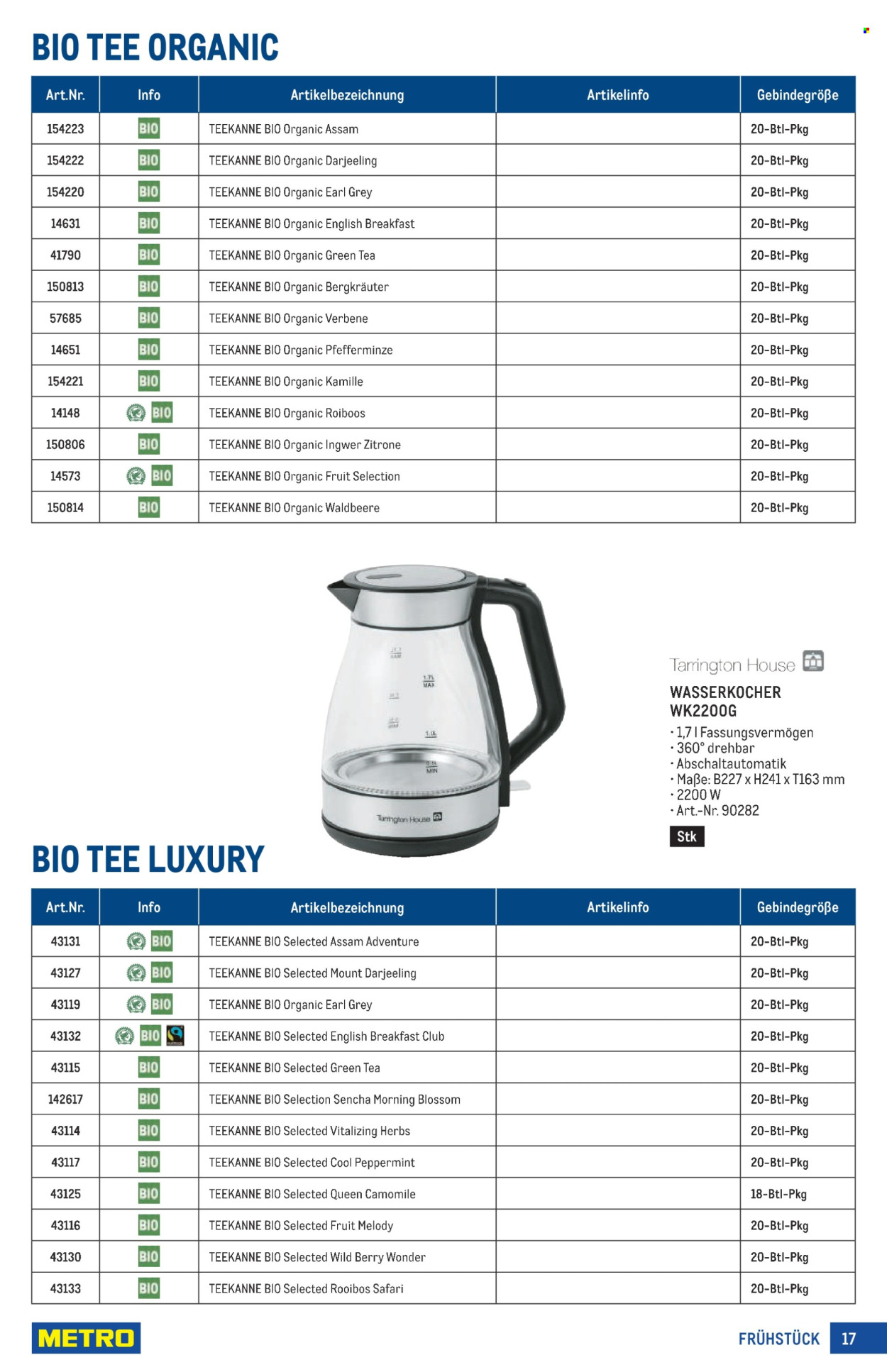 Angebote Metro. Seite 17