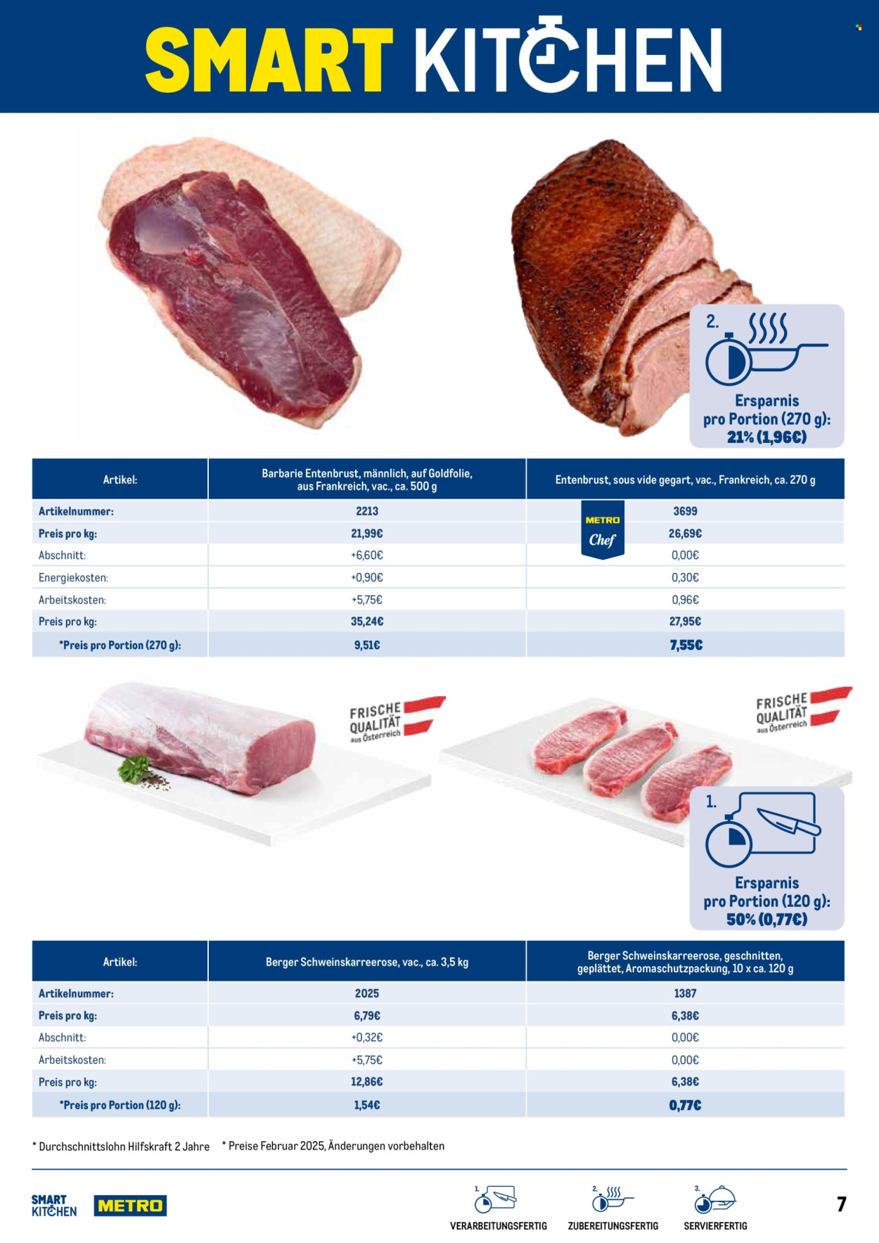 Angebote Metro. Seite 7