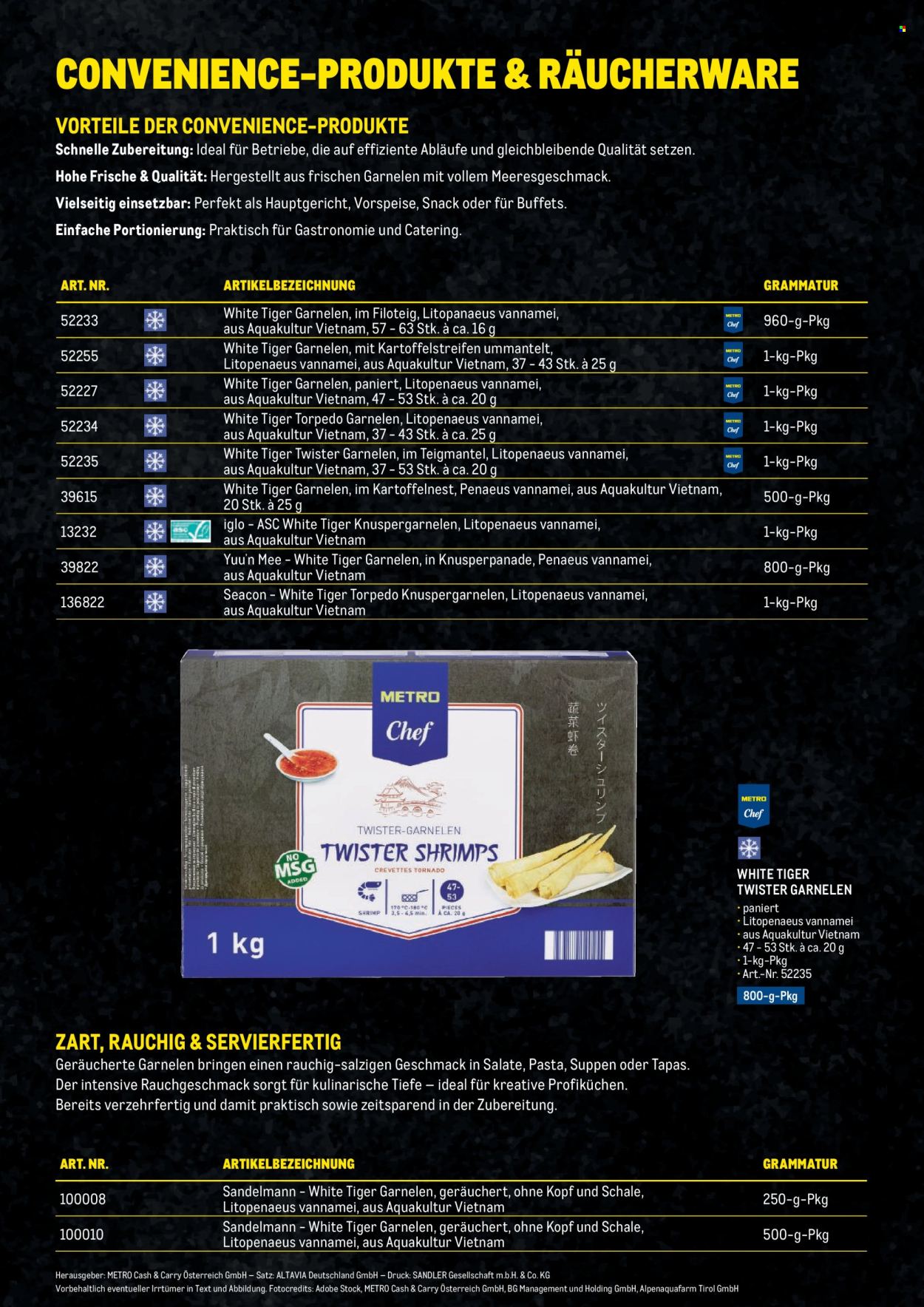 Angebote Metro. Seite 19