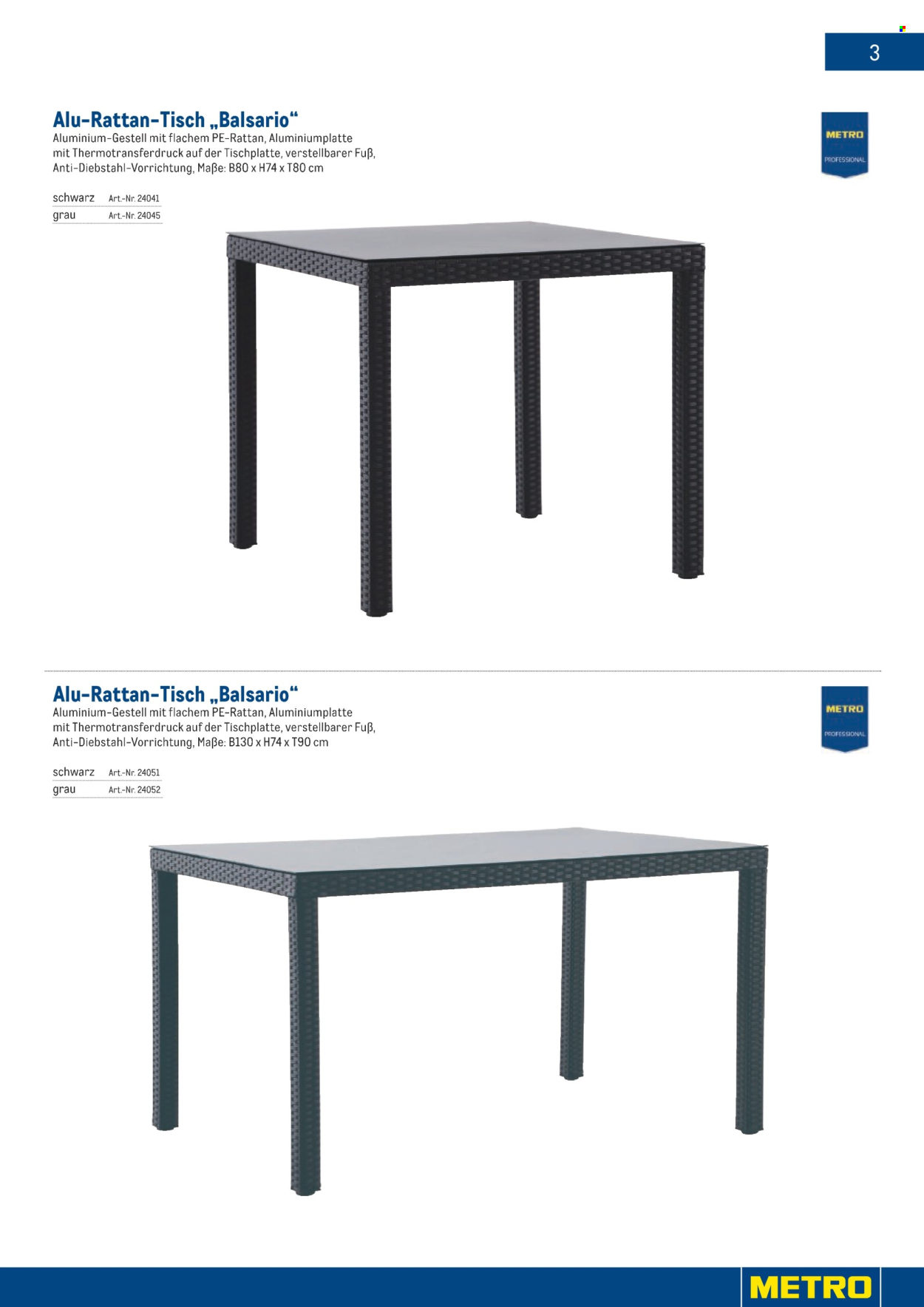 Angebote Metro. Seite 3