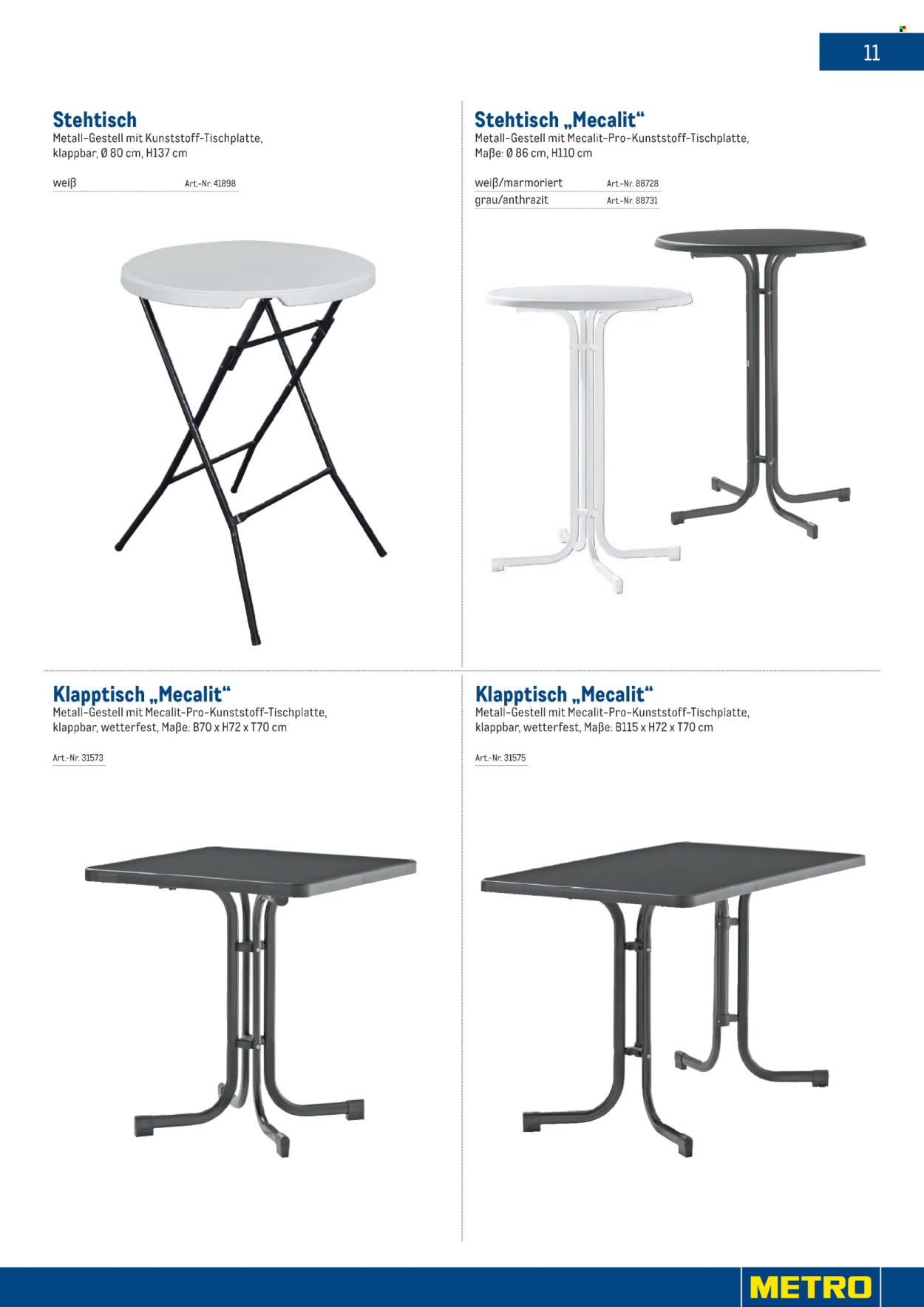 Angebote Metro. Seite 11