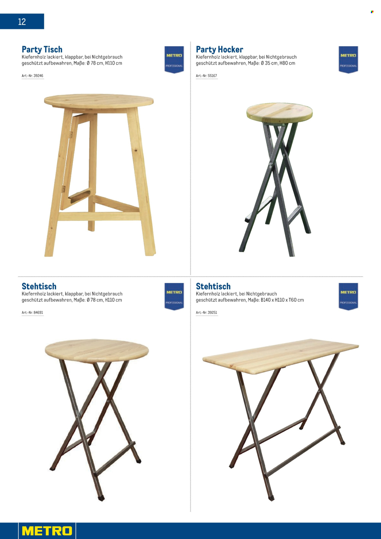 Angebote Metro. Seite 12